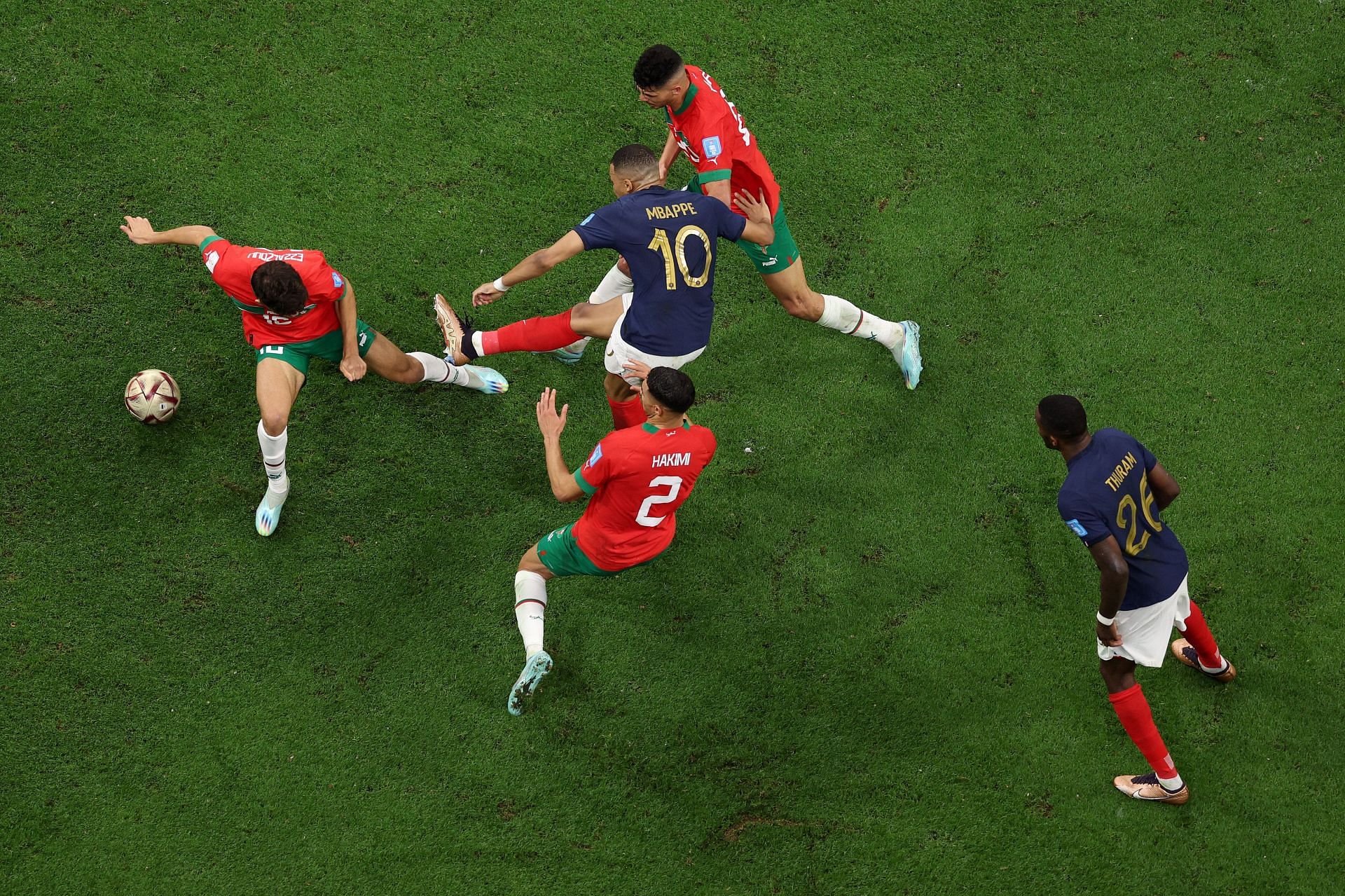 France vs. Morocco: Semi Final - FIFA World Cup Qatar 2022.